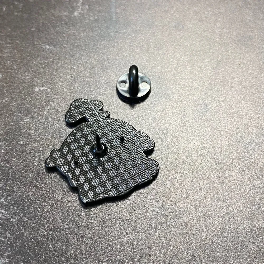 Skull & Shrooms Enamel Pin/ Brooch Lapel